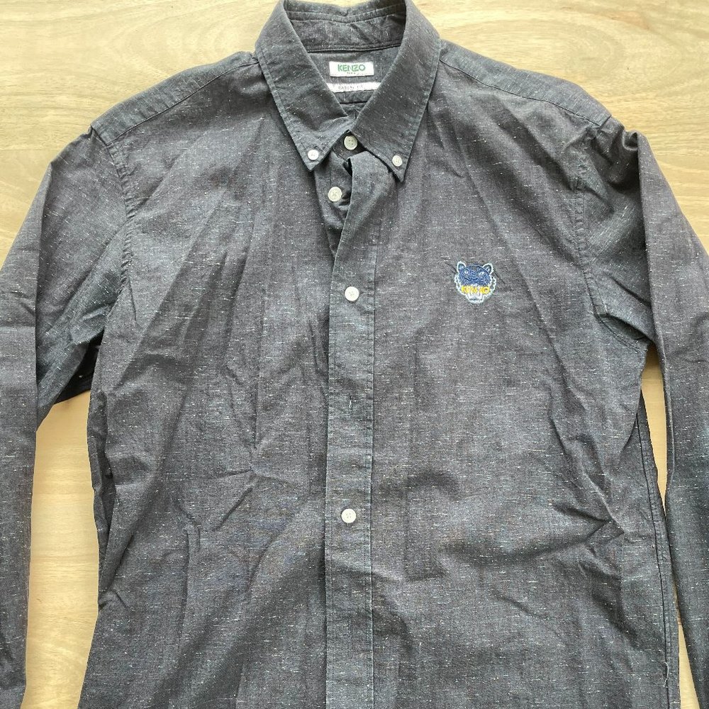 Kenzo Casual Fit Button Down Medium